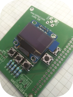 Shield with OLED Display
